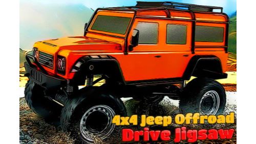 4X4 JEEP OFFROAD DRIVE JIGSAW online