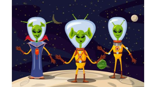 ALIENS IN SPACE HIDDEN online games