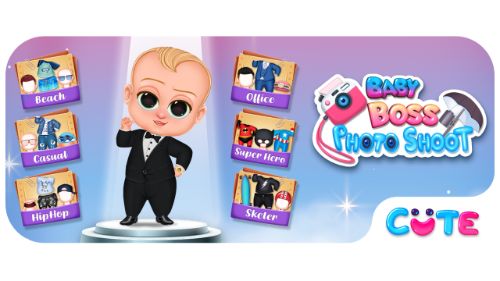 BABY BOSS PHOTO SHOOT online games