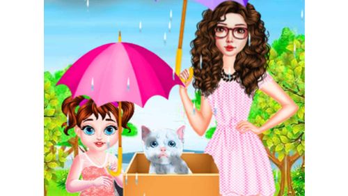 BABY TAYLOR HELPING KITTEN online games