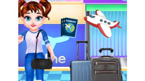 BABY TAYLOR IN THE AIRPORT online games