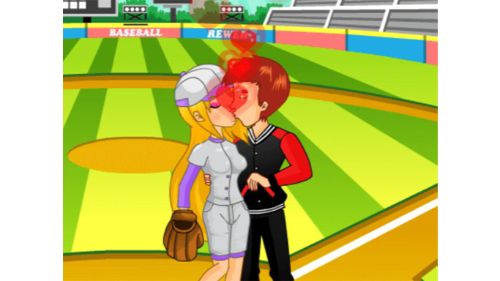 BASEBALL KISSING online