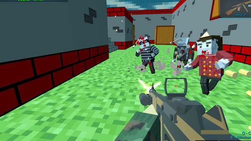 BLOCKY WARS ADVANCED COMBAT SWAT online games