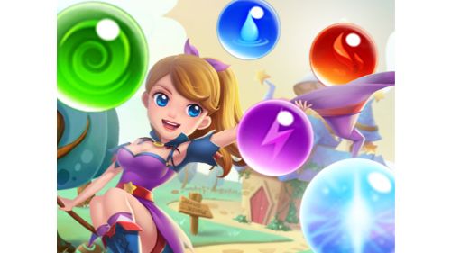 BUBBLE WITCH SHOOTER MAGICAL SAGA online games
