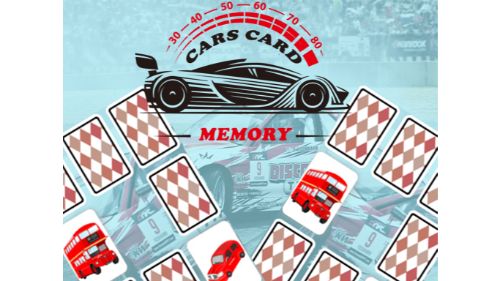 CARS CARD MEMORY online games