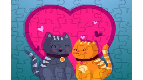 CATS LOVE JIGSAW online