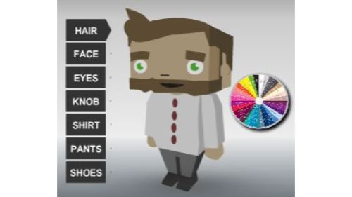 COLORING BLOXY BOY online