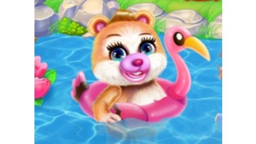 CUTE BEAR CARING online games