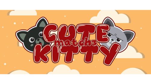 CUTE KITTY MATCH 3 online games