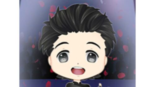 CUTE YURI ON ICE DRESS UP online games