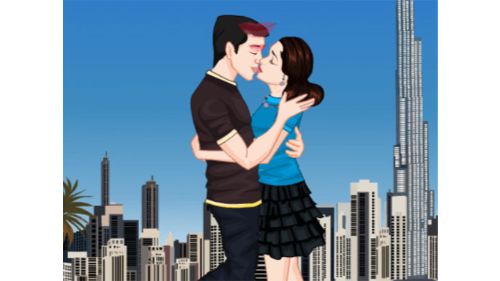 DESERT KISSING online games