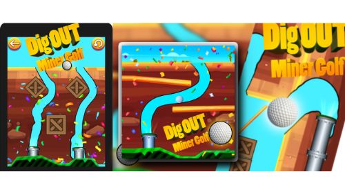DIG OUT MINER GOLF online games