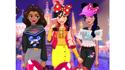 DISNEYLAND FASHION online games