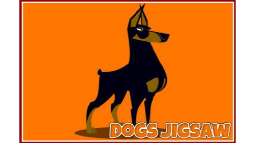 DOGS JIGSAW online games
