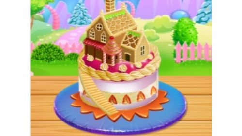 DOLL HOUSE CAKE COOKING online
