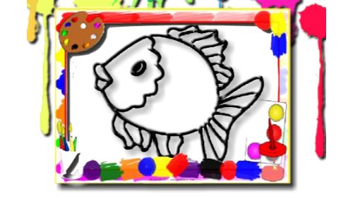 FISH COLORING BOOK online games