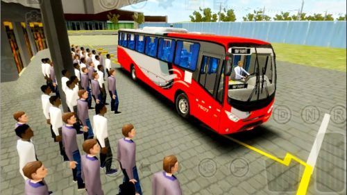 FOOTBALL PLAYERS BUS TRANSPORT SIMULATION GAME online