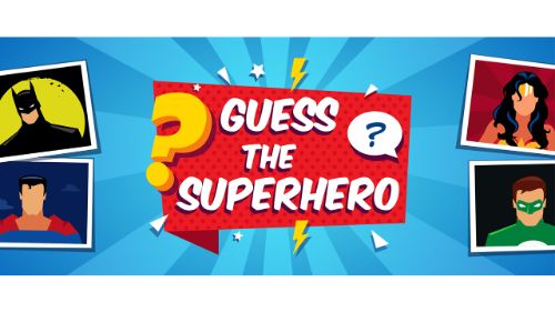 GUESS THE SUPERHERO online