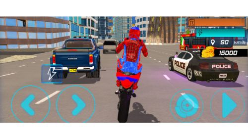 HERO STUNT SPIDER BIKE SIMULATOR 3D 2 online games