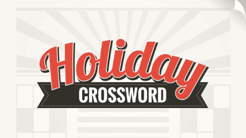 HOLIDAY CROSSWORD online