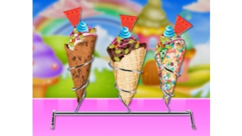 HOMEMADE ICE CREAM COOKING online games