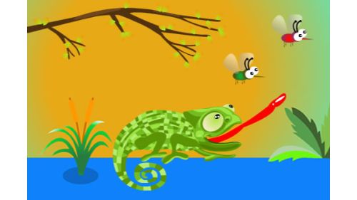 HUNGRY CHAMELEON online