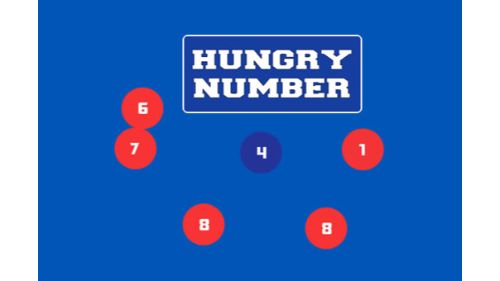 HUNGRY NUMBER online games