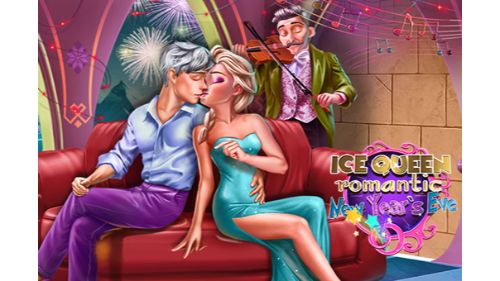 ICE QUEEN ROMANTIC NEW YEARS EVE online games