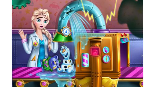 ICE QUEEN TOYS FACTORY online games