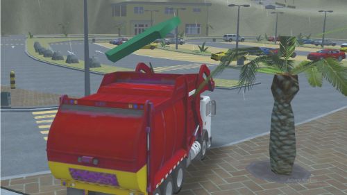 ISLAND CLEAN TRUCK GARBAGE SIM online
