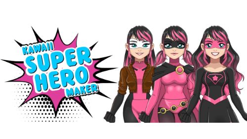 KAWAII SUPERHERO AVATAR MAKER online