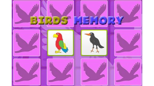 KIDS MEMORY WITH BIRDS online