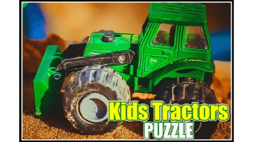 KIDS TRACTORS PUZZLE online