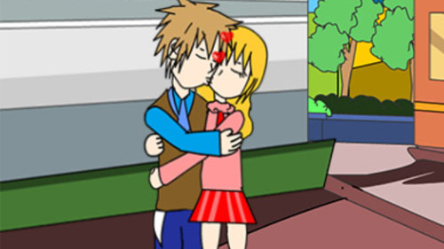 KISSING IN MUSIC CLASS online games