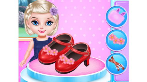 LITTLE PRINCESS FASHION SHOES DESIGN online games