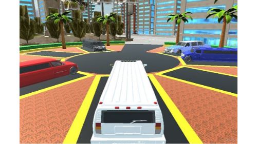 LUXURY LIMO TAXI DRIVER CITY GAME online games