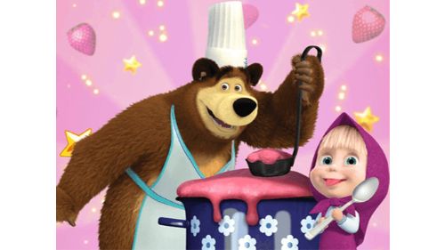 MASHA AND BEAR COOKING DASH online