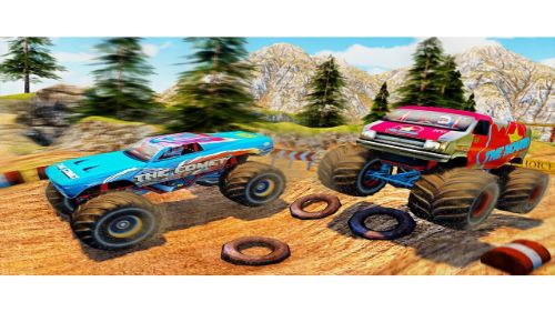 MONSTER TRUCK DESSERT RACING GAME 3D 2019 online
