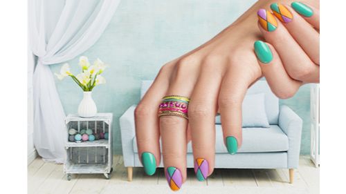 NAIL ART PUZZLE online