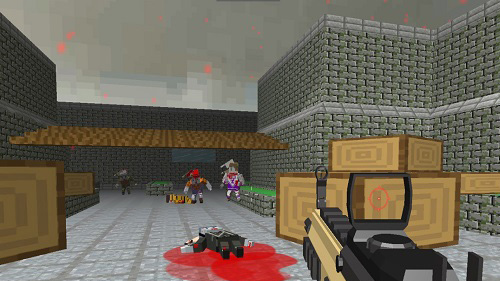 PIXEL APOCALYPSE SHOOTING ZOMBIE GARDEN online games