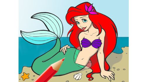 PRINCESS COLORING GAME online