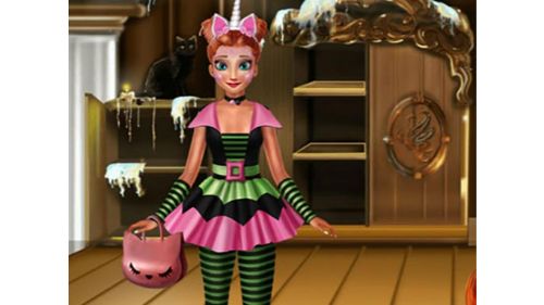 PRINCESS HALLOWEEN PARTY online games