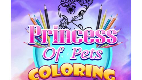 PRINCESS OF PETS COLORING online