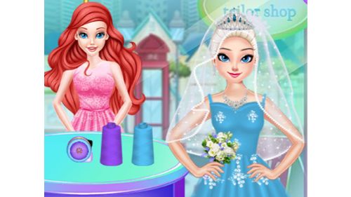 PRINCESS WEDDING DRESS SHOP online games
