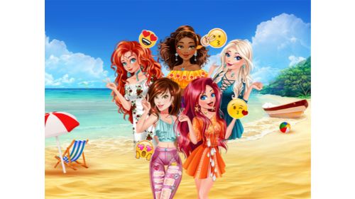 PRINCESSES BEACH GETAWAY online games