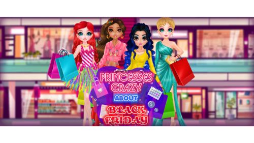 PRINCESSES CRAZY ABOUT BLACK FRIDAY online games