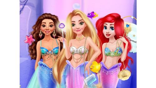 PRINCESSES UNDERWATER ADVENTURE online