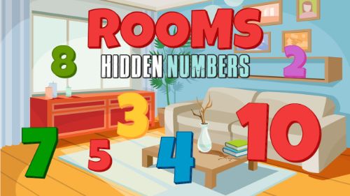 ROOMS HIDDEN NUMBERS online games