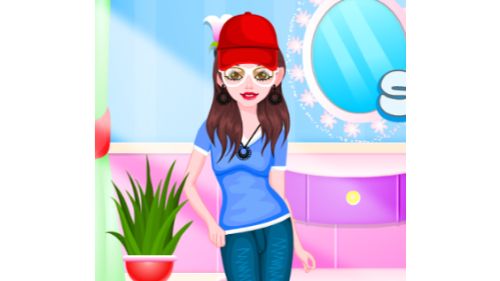 SARA SHOPPING DRESS UP online games