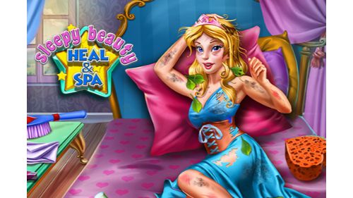 SLEEPY BEAUTY HEAL AND SPA online games
